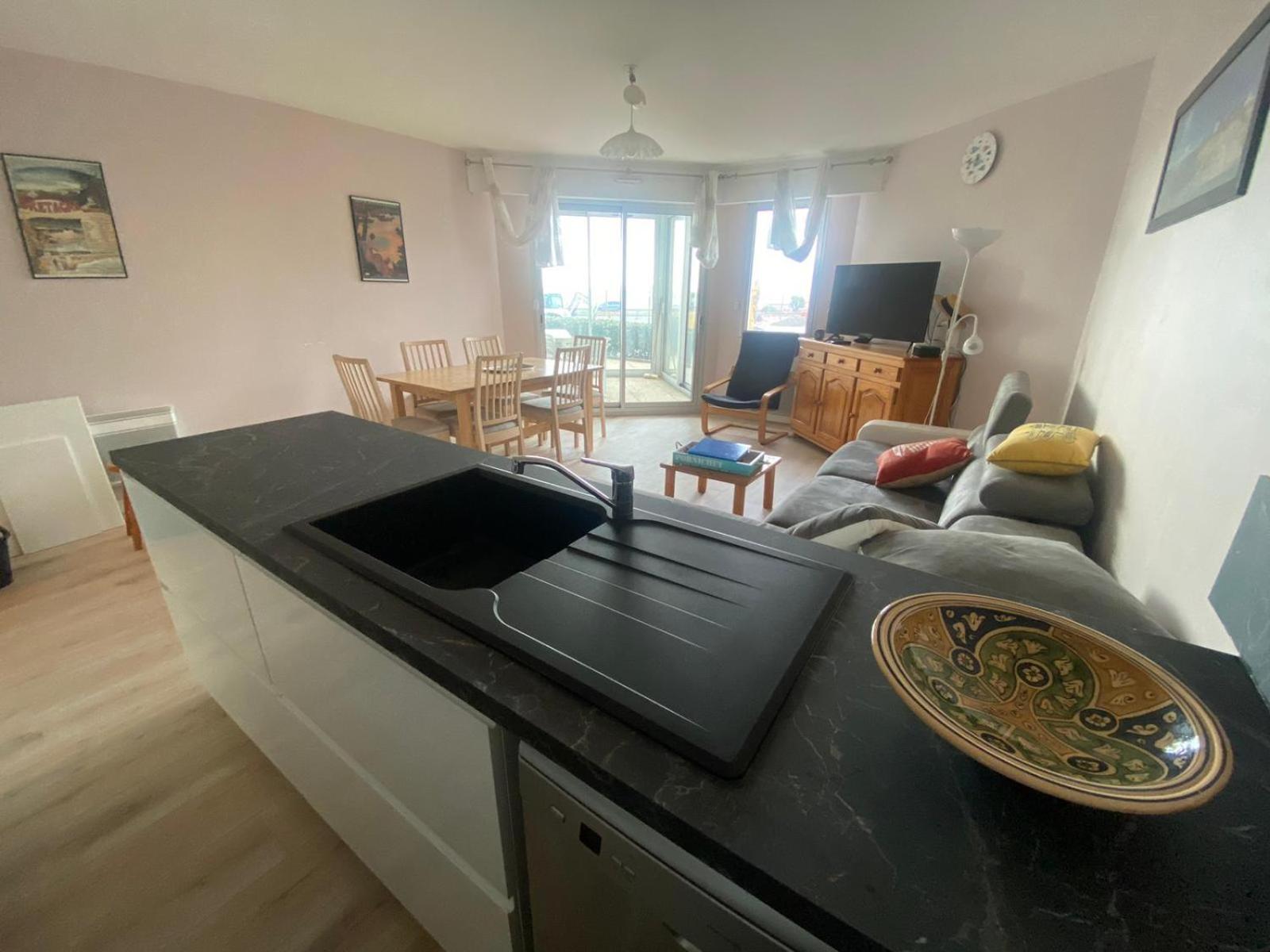 Appartement T3 - 4 Personnes - Face Ocean - Thalasso Pornichet Exteriör bild