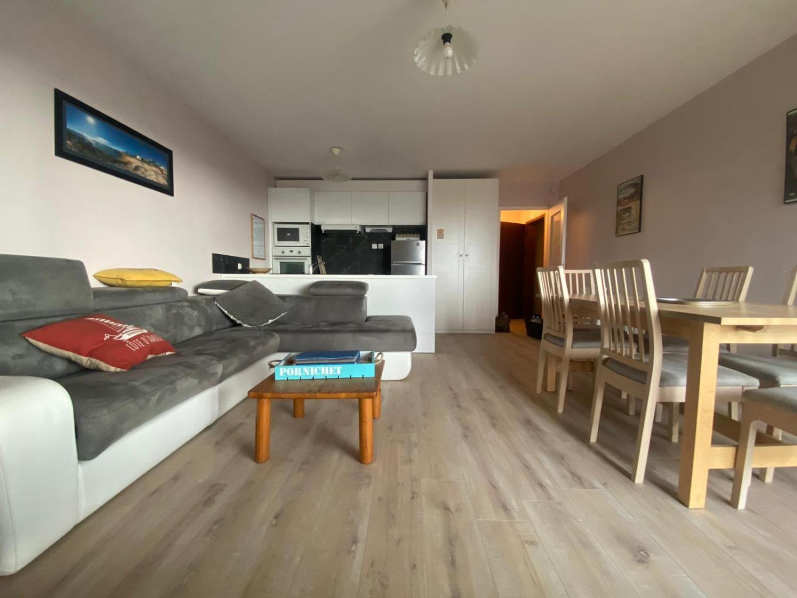 Appartement T3 - 4 Personnes - Face Ocean - Thalasso Pornichet Exteriör bild